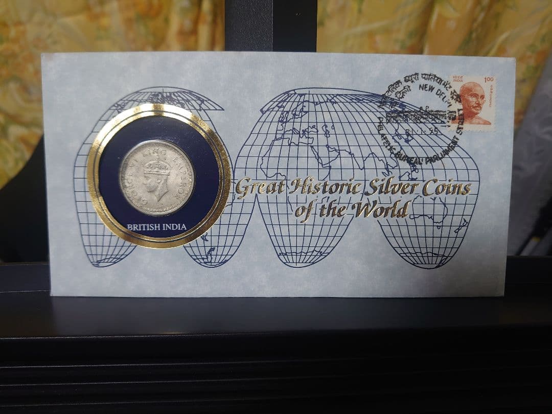 フランクリンミント、世界の歴史的な銀貨9枚