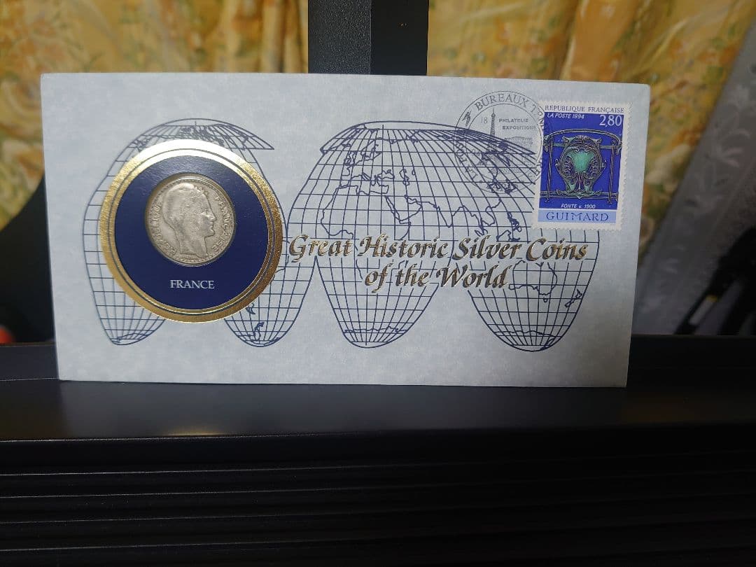 フランクリンミント、世界の歴史的な銀貨9枚