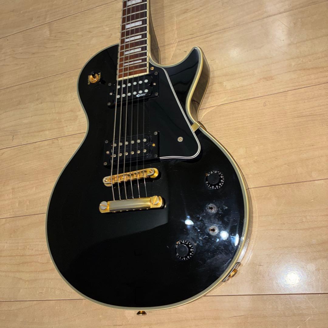 激レア　サスティナー搭載　 Burny RLC-75S レスポールカスタムモデル