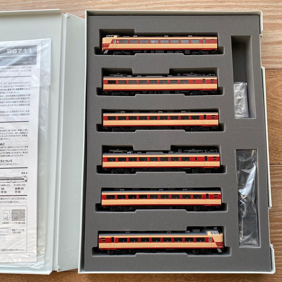 【TOMIX】 JR 485系特急電車(新潟車両センター・T18編成)セット