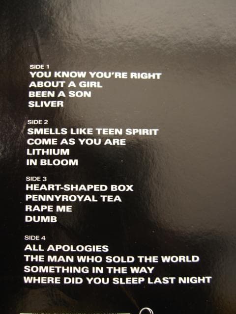 NIRVANA　ニルヴァーナ　2枚組　レコード　2002　オリジナル盤