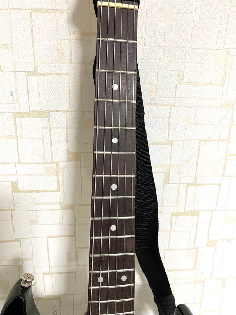 Bacchus Universe Series エレキギター ブラック キッズ用