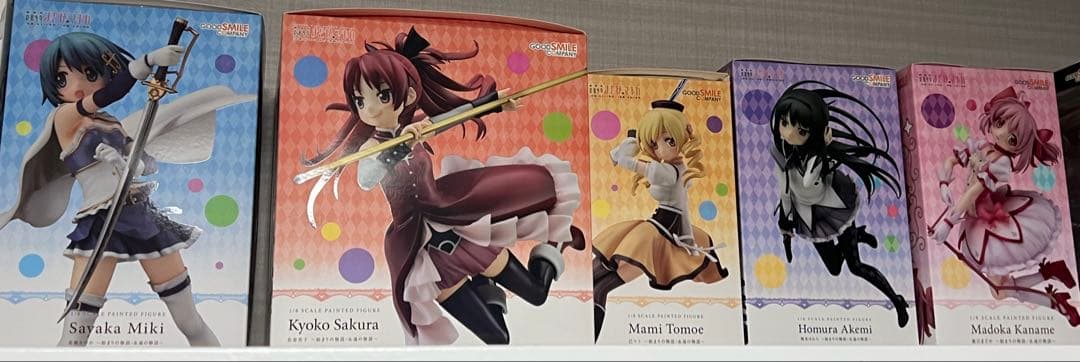 劇場版 魔法少女まどかマギカ グッドスマイルカンパニー フィギュア5種セット