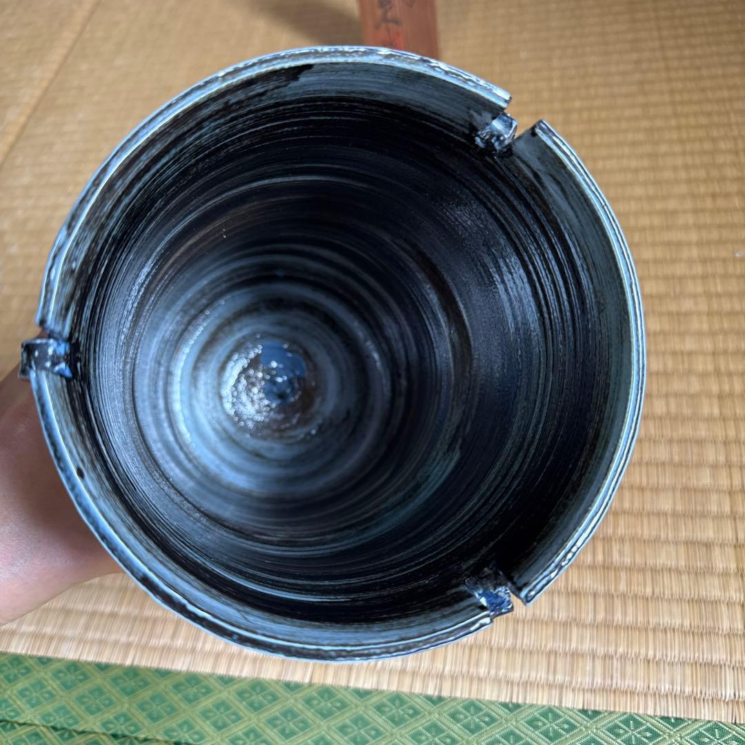 日展作家【草場正人】有田焼 花瓶