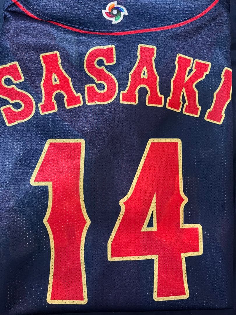 侍ジャパン WBC オーセンティックユニフォーム 佐々木朗希 ビジター 新品