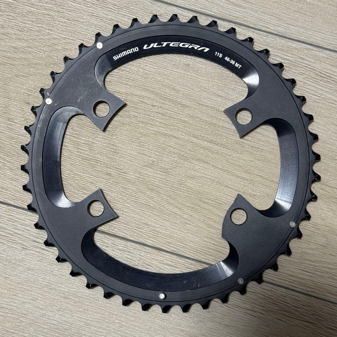美品 SHIMANO アルテグラ FC-R8000 チェーンリング46-36T