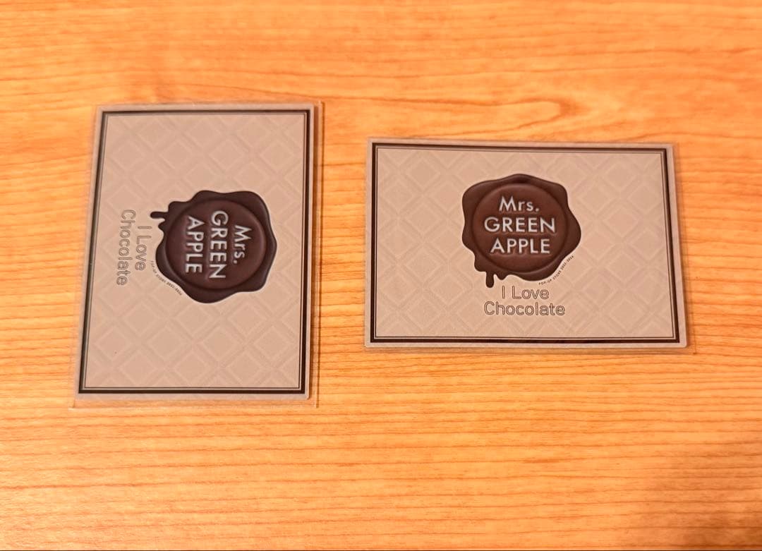 Mrs. GREEN APPLE ポップアップ サイン入り フォトカード　2枚