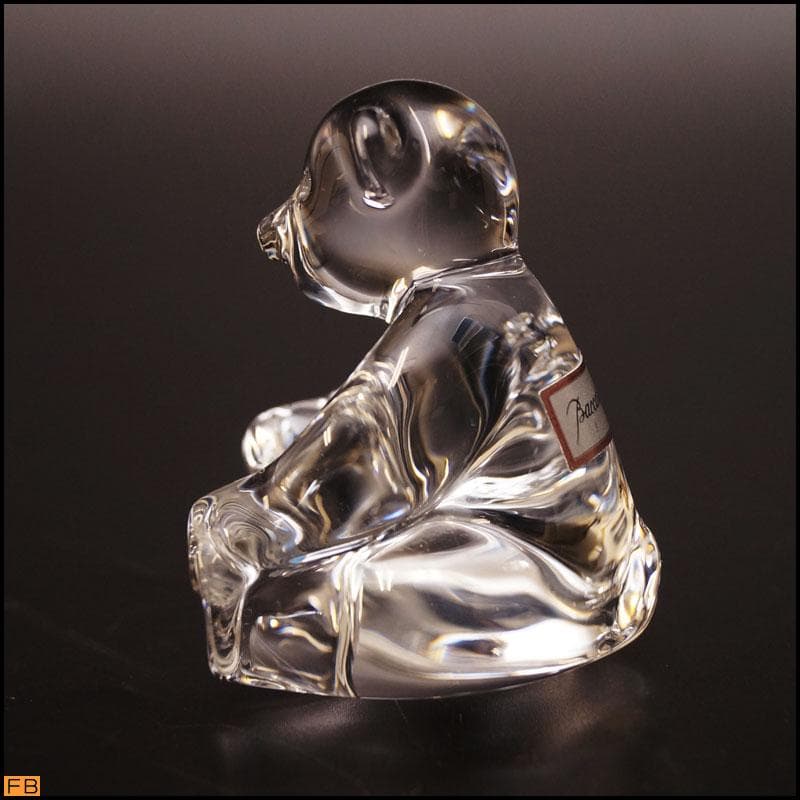 バカラ フィギュリン ベアー クリスタルアニマルズ Baccarat