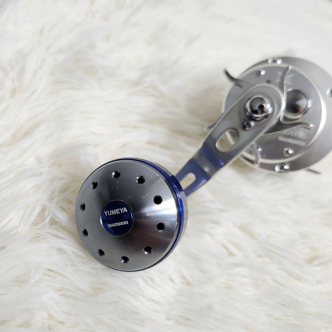 シマノ オシア カルカッタ 301HG 夢屋パワーハンドルノブ 左ハンドル