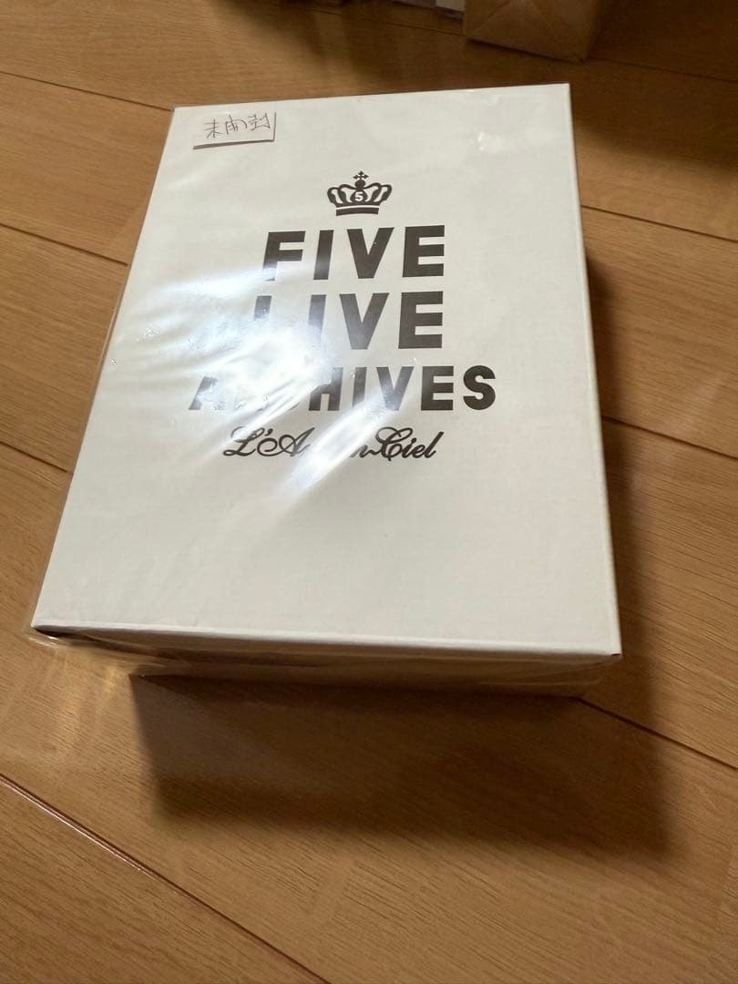新品未開封 five LIVE DVD ラルク L'Arc