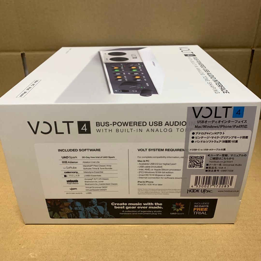 新品未開封　UA Volt 4 USB Audio Interface