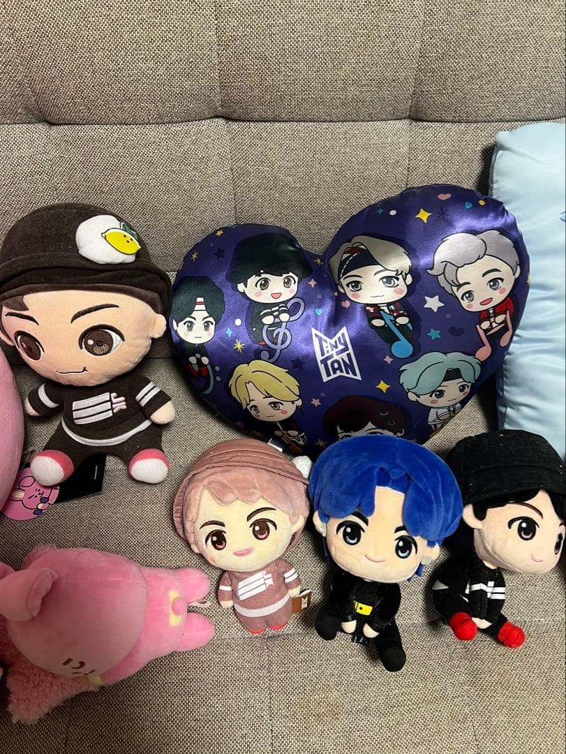 BTS ジョングク COOKY ぬいぐるみ クッション BT21 TinyTan