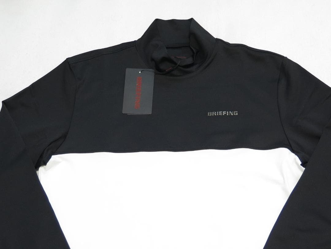 ⓁBRIEFING GOLF ブリーフィングゴルフバイカラーハイネック長袖シャツ