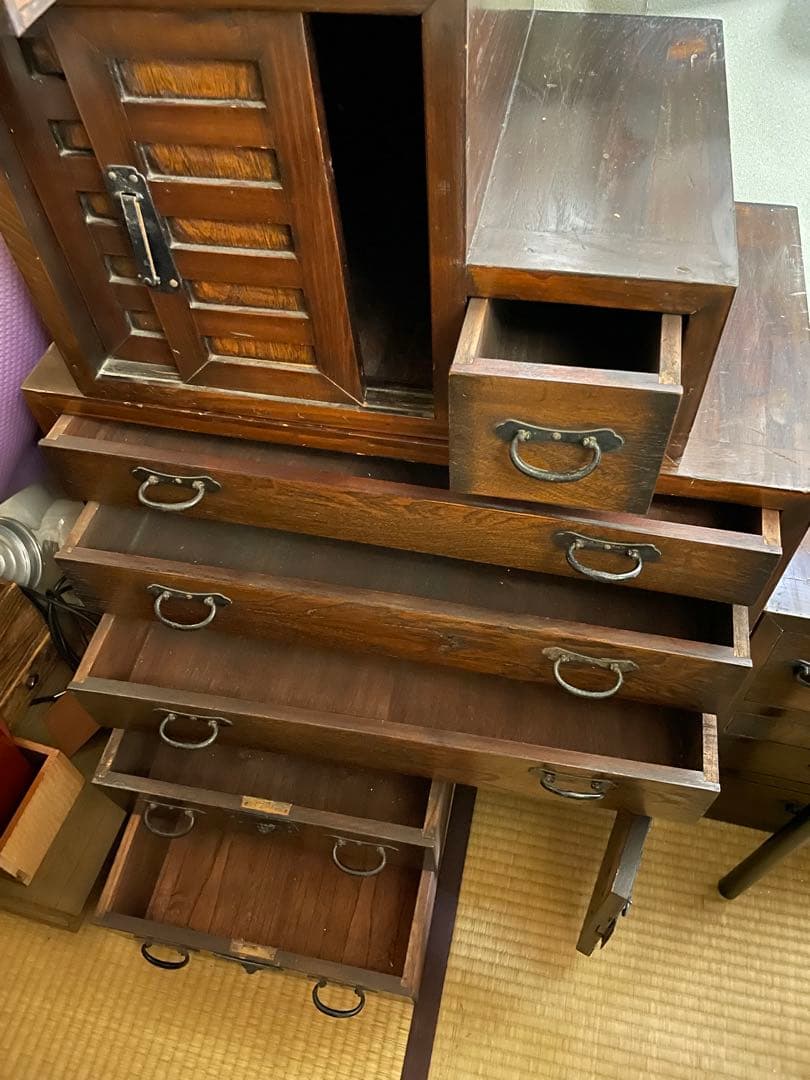 階段ダンス（下の大きな収納のみ）　他商品とセット