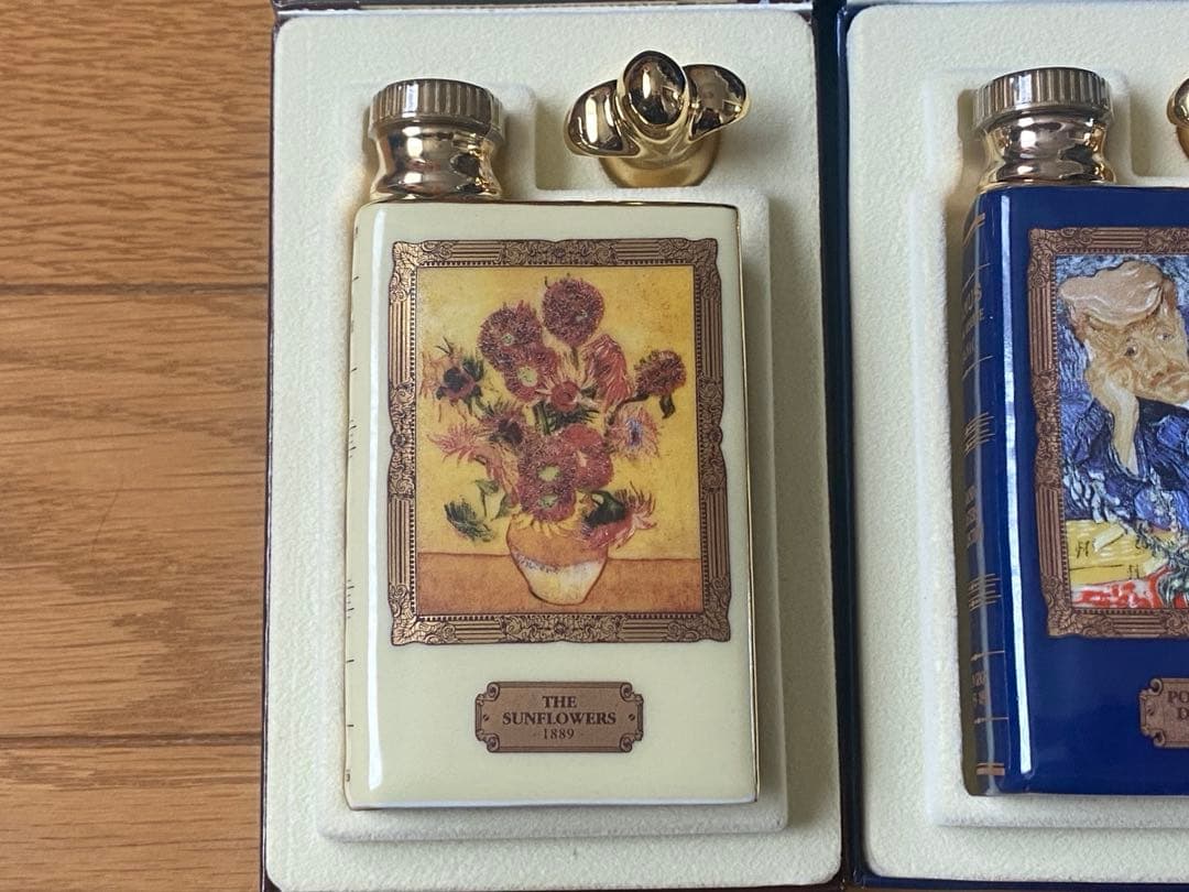 ゴッホ絵画デザイン ブランデー 3本セット