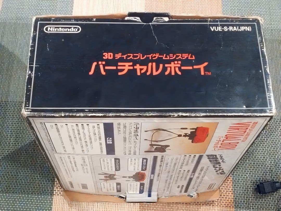Nintendo Virtual Boy 箱説付き　動作確認済み