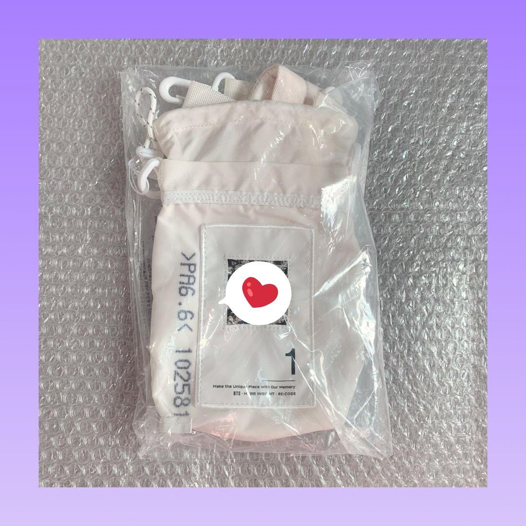 BTS ジミン RECODE ミニバック　新品未開封