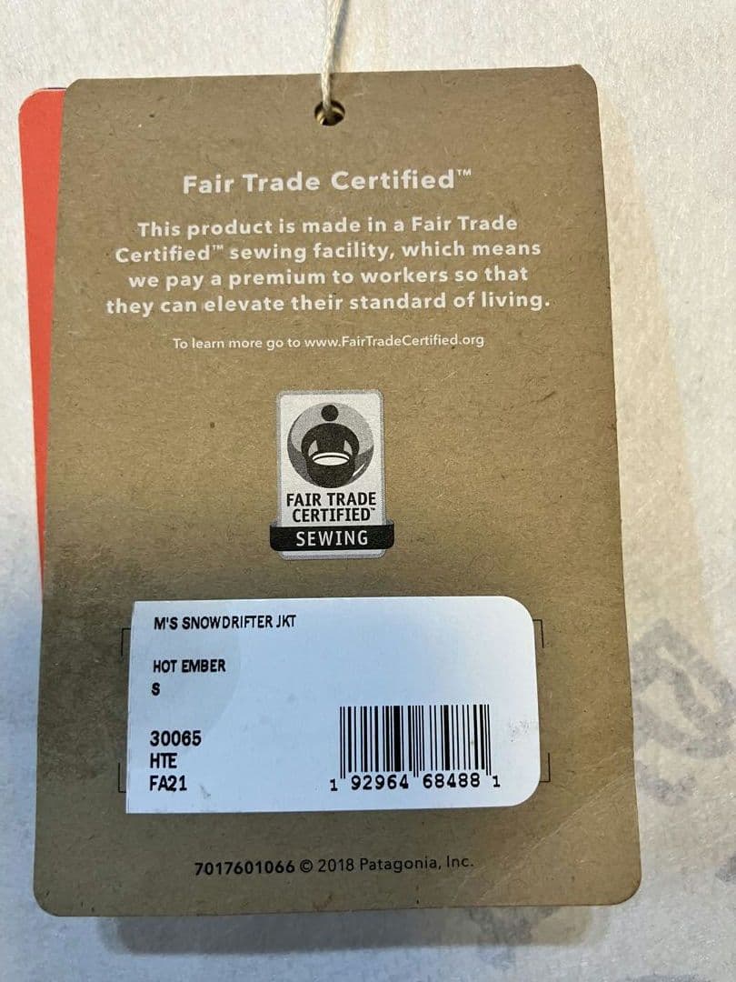 パタゴニア メンズ・スノードリフター・ジャケットSサイズ使用回数極少