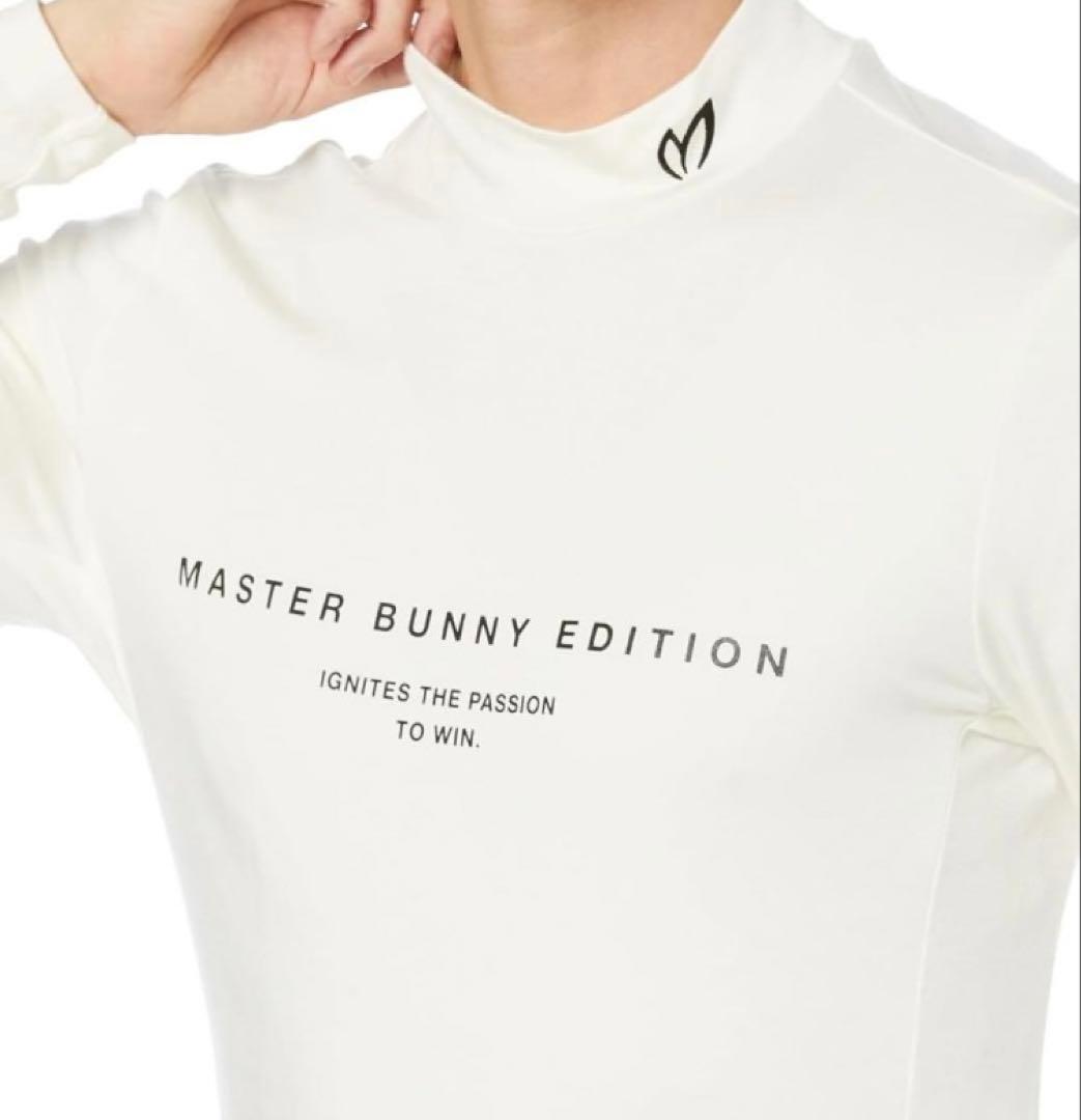 新品 パーリーゲイツ マスターバニー デュアルウォームベア天カットソー6LL白