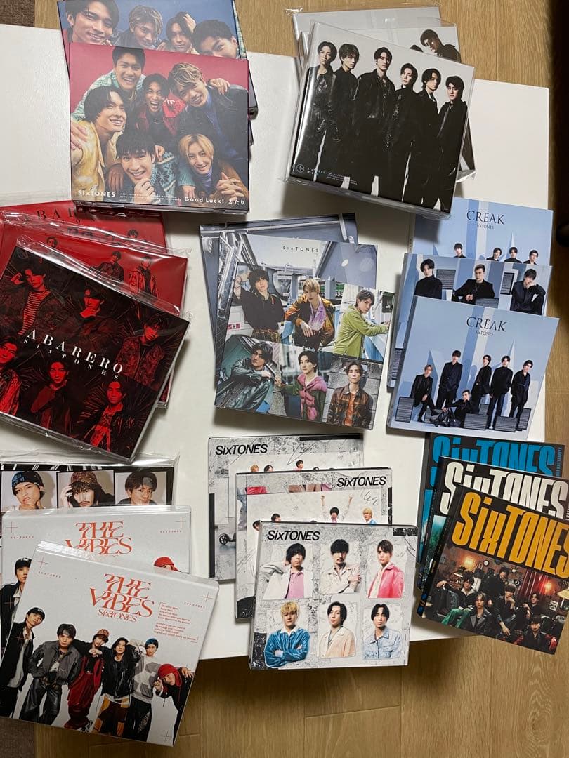 SixTONES CD, bluray, 特典, ペンライト, 生写真等セット