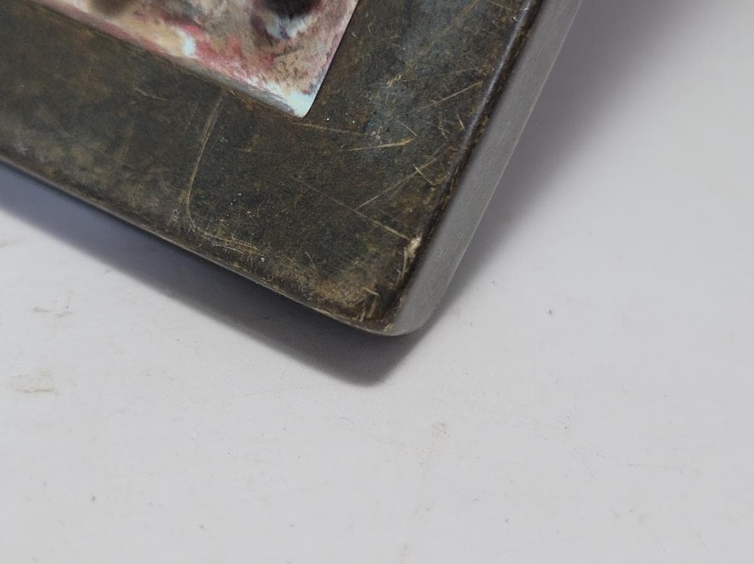 銅製 銅柱鈕「乾清之寶」銘 印章 明清時代 幅約11.3cm