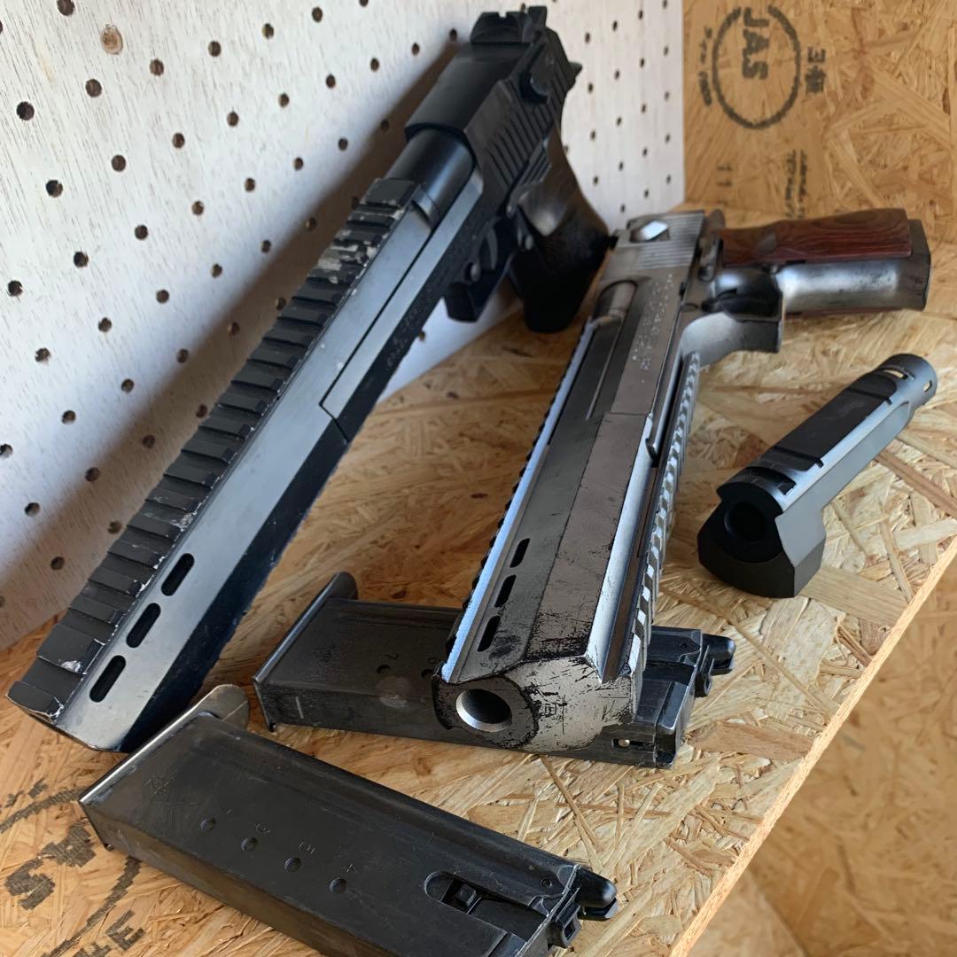 デザートイーグル アウターバレル 10inch２丁拳銃セット　東京マルイ