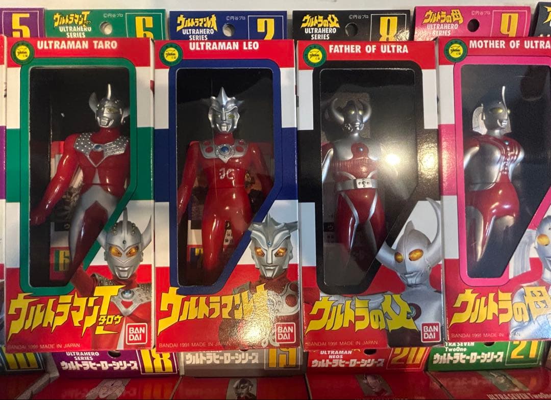 ウルトラヒーローシリーズ　セミコンプ　1991年製　新品未開封　コレクション品