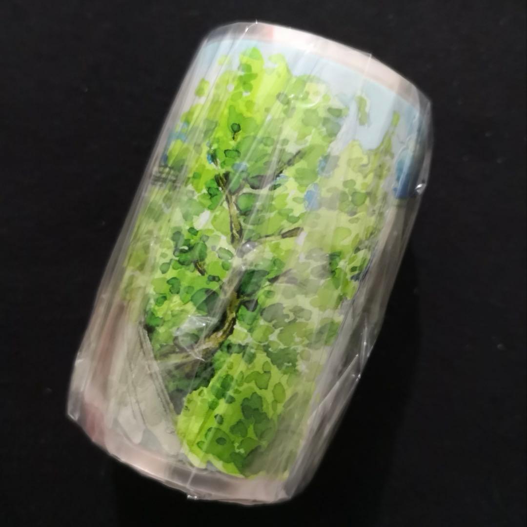 【8728】海外　マステ　5m巻売り　PETカッティング　背景　道路