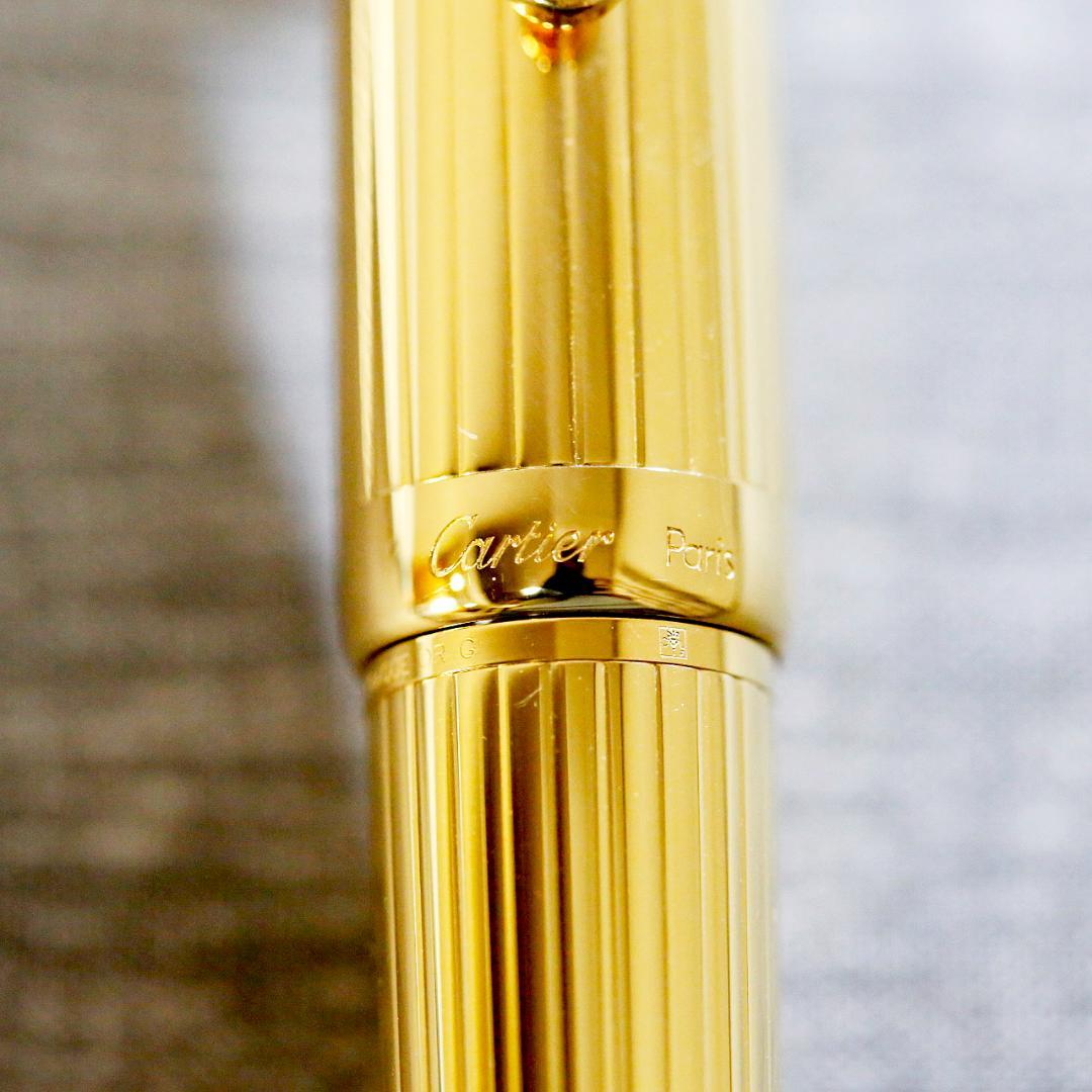 【美品 送料込み】カルティエ ボールペン マスト ゴールド