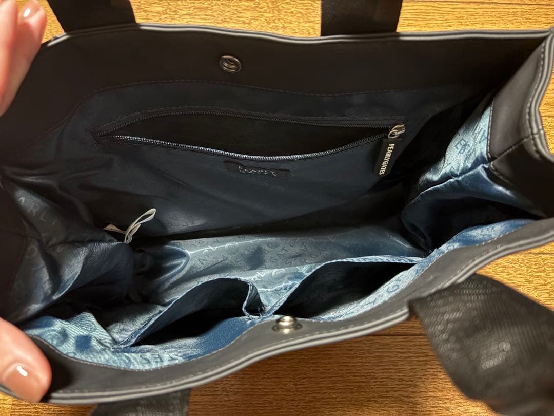 パーリーゲイツ　バッグ　千鳥柄　中古品