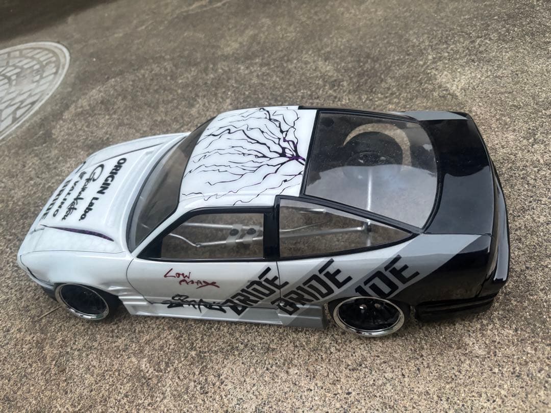 オリジン180sx ブリットカラー　ラジコンボディ 最終値下げ