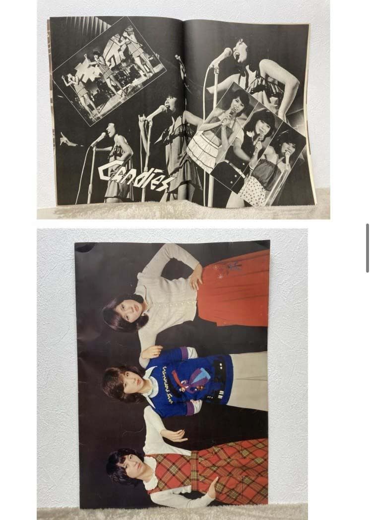 ☆☆当時物【キャンディーズ】お宝グッズ まとめ売り トレーナー/写真集/バッジ他
