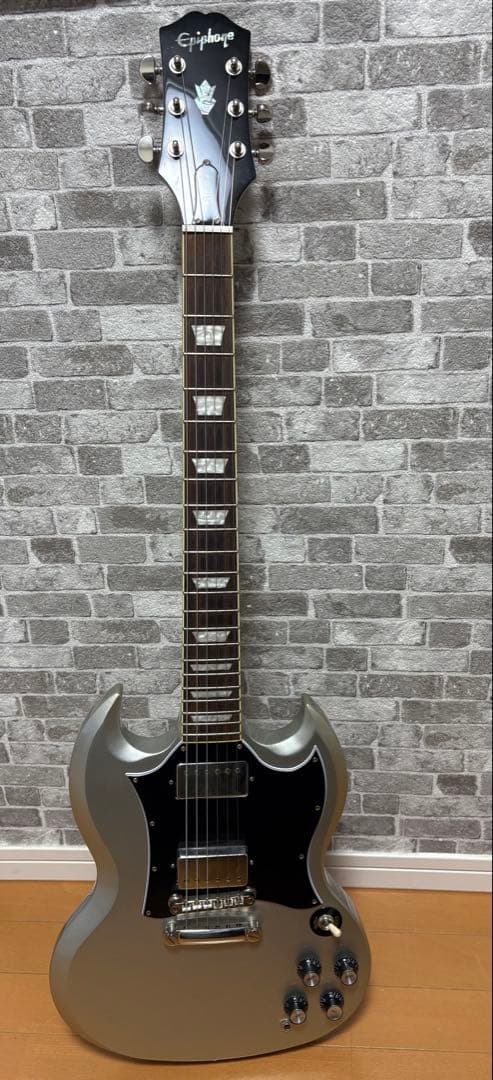 Epiphone SG Standard シルバー 2024年製 ソフトケース付