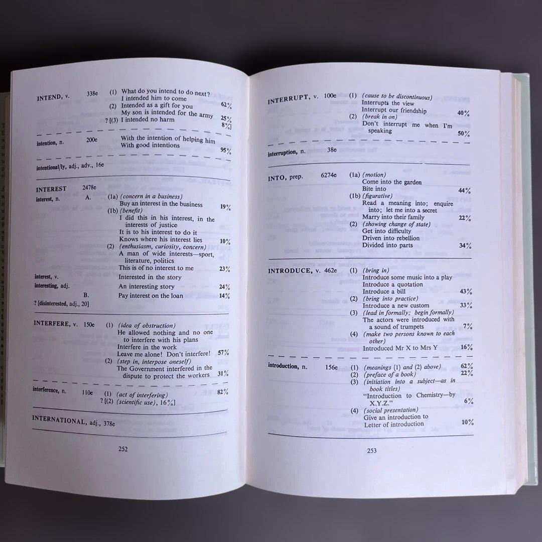 英語意味別頻度辞典　ロングマン