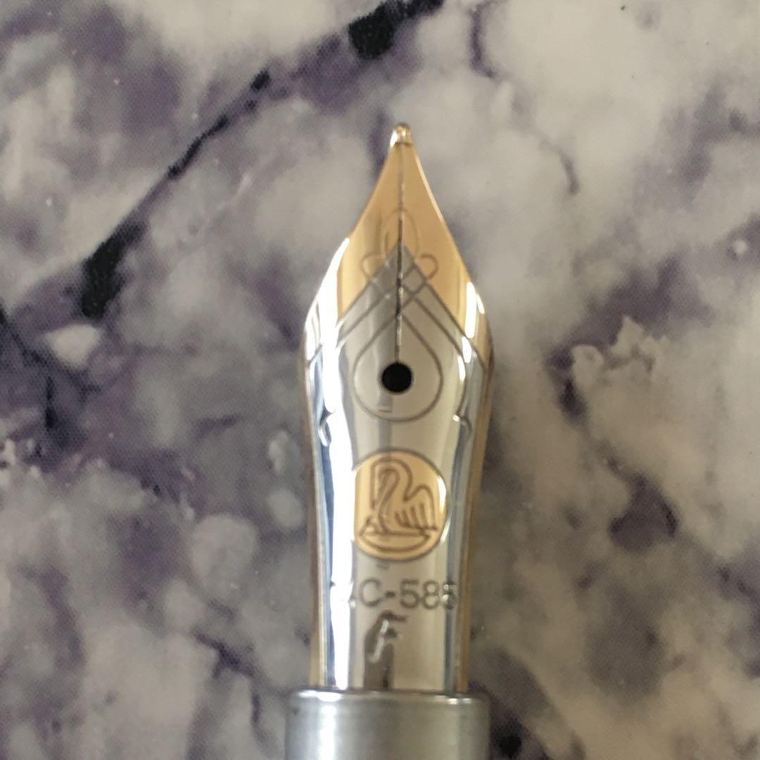 #0180 オーバーホール済み 万年筆 ペリカン M400 14k