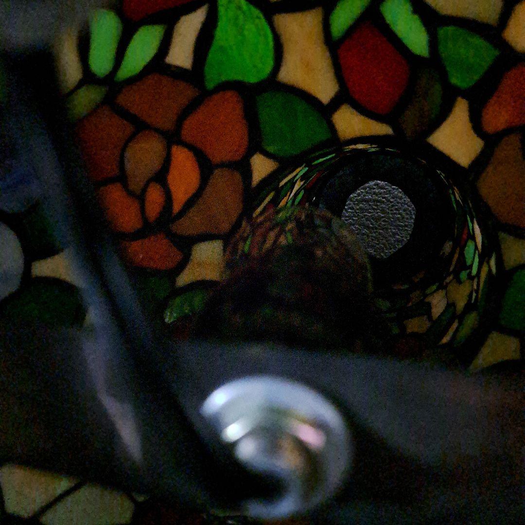 ♡ステンドグラス　花瓶型ランプ♡