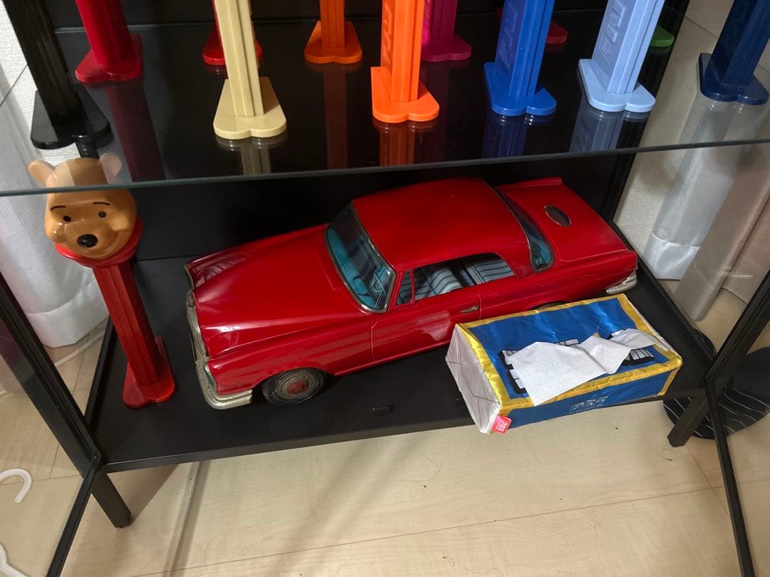 ブリキ　ベンツ300SE 60cmの巨大ブリキ　箱も有ります！昭和レトロ。