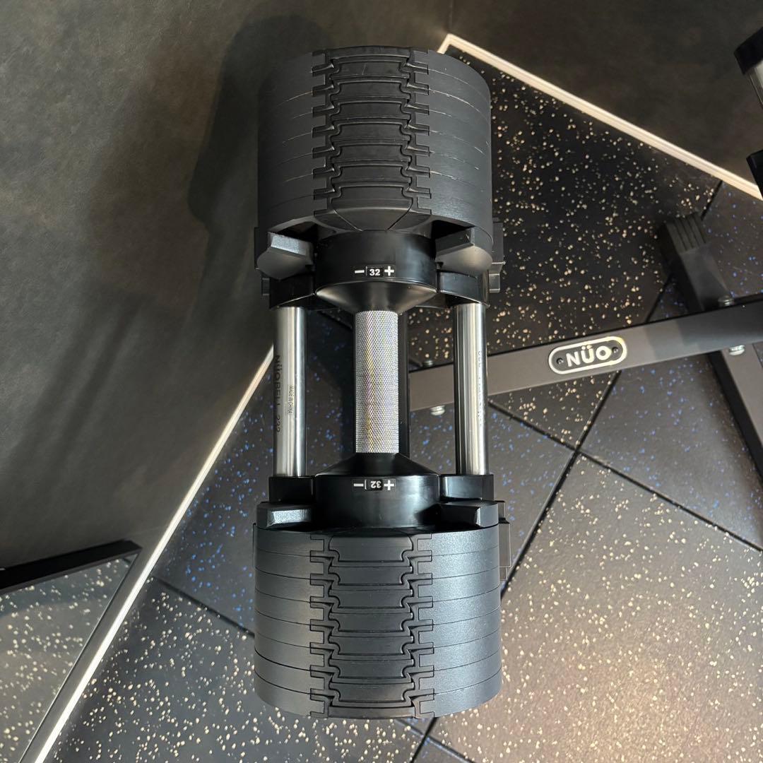 フレックスベルダンベル 32kg×2 スタンドセット①