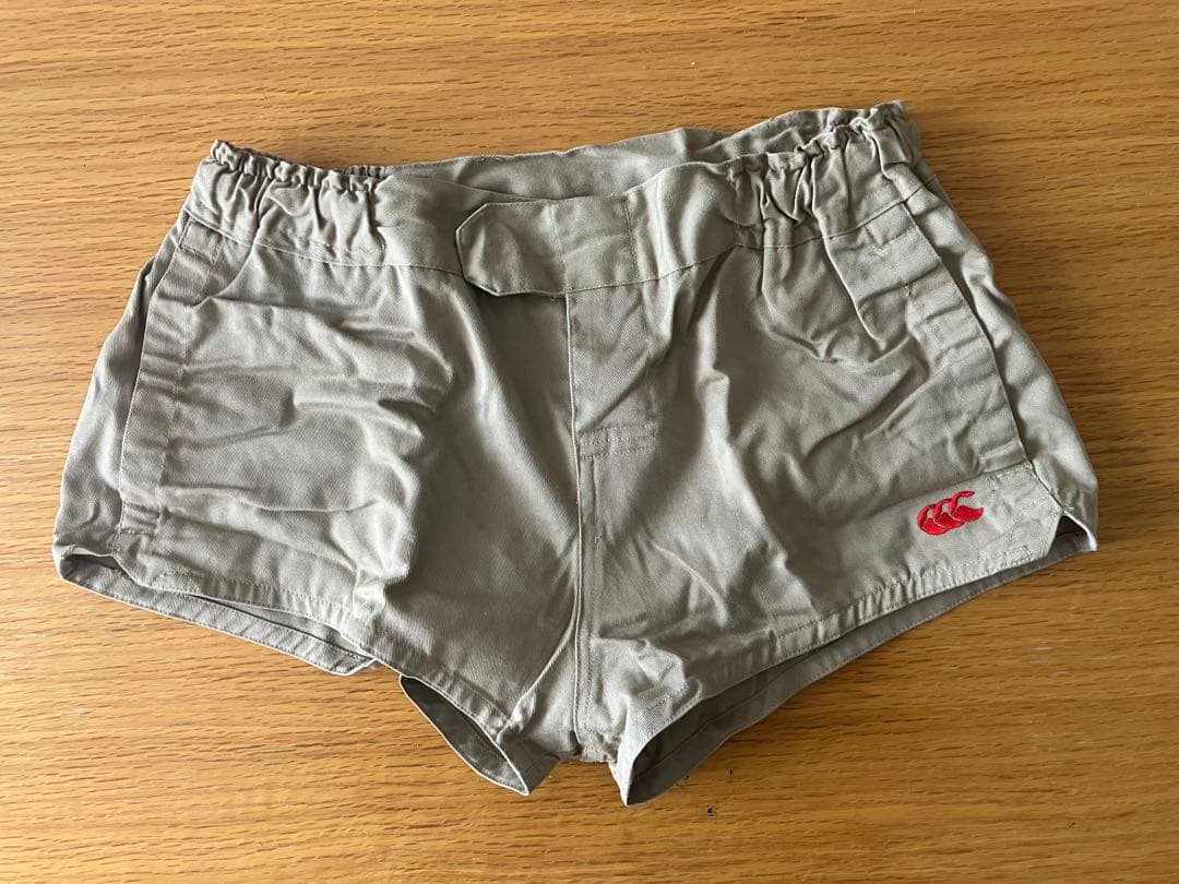 【貴重】カンタベリー／イングランド型ラグビーパンツ（ブラウン・中古）30インチ