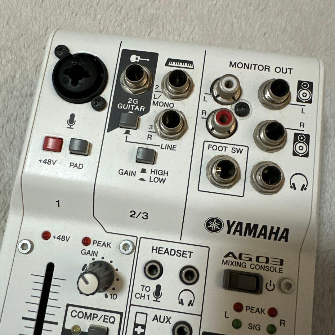 オーディオインターフェースYAMAHA AG03 箱付き