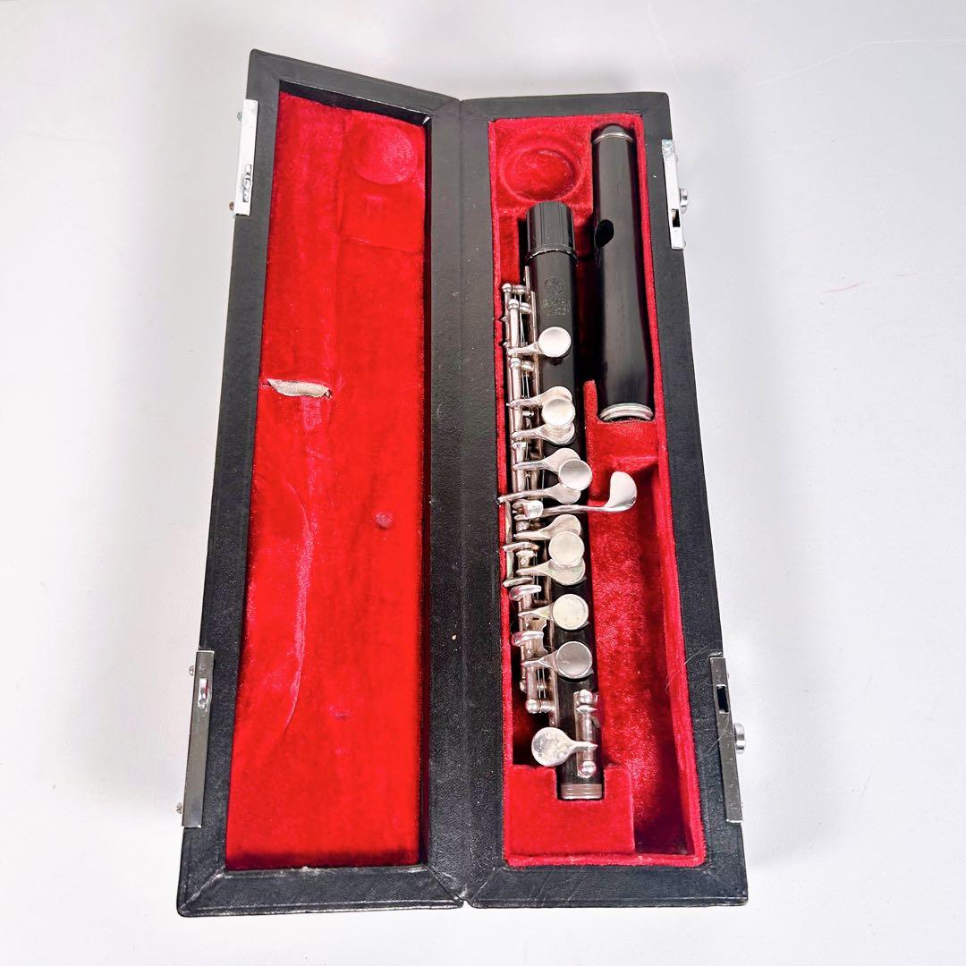 【動作品】YAMAHA ヤマハ　YPC-61 ピッコロ　ケース付