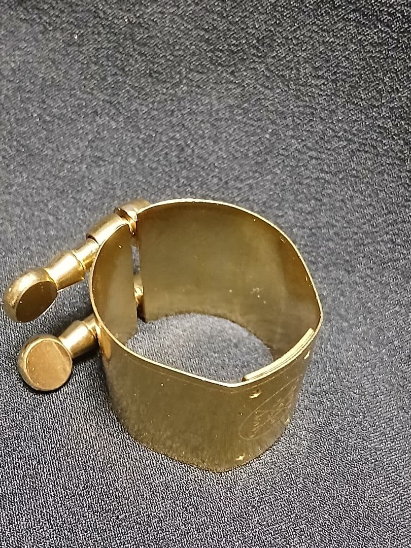 テナーサックス　リガチャー　ハードラバー用　Boston Sax 超美品