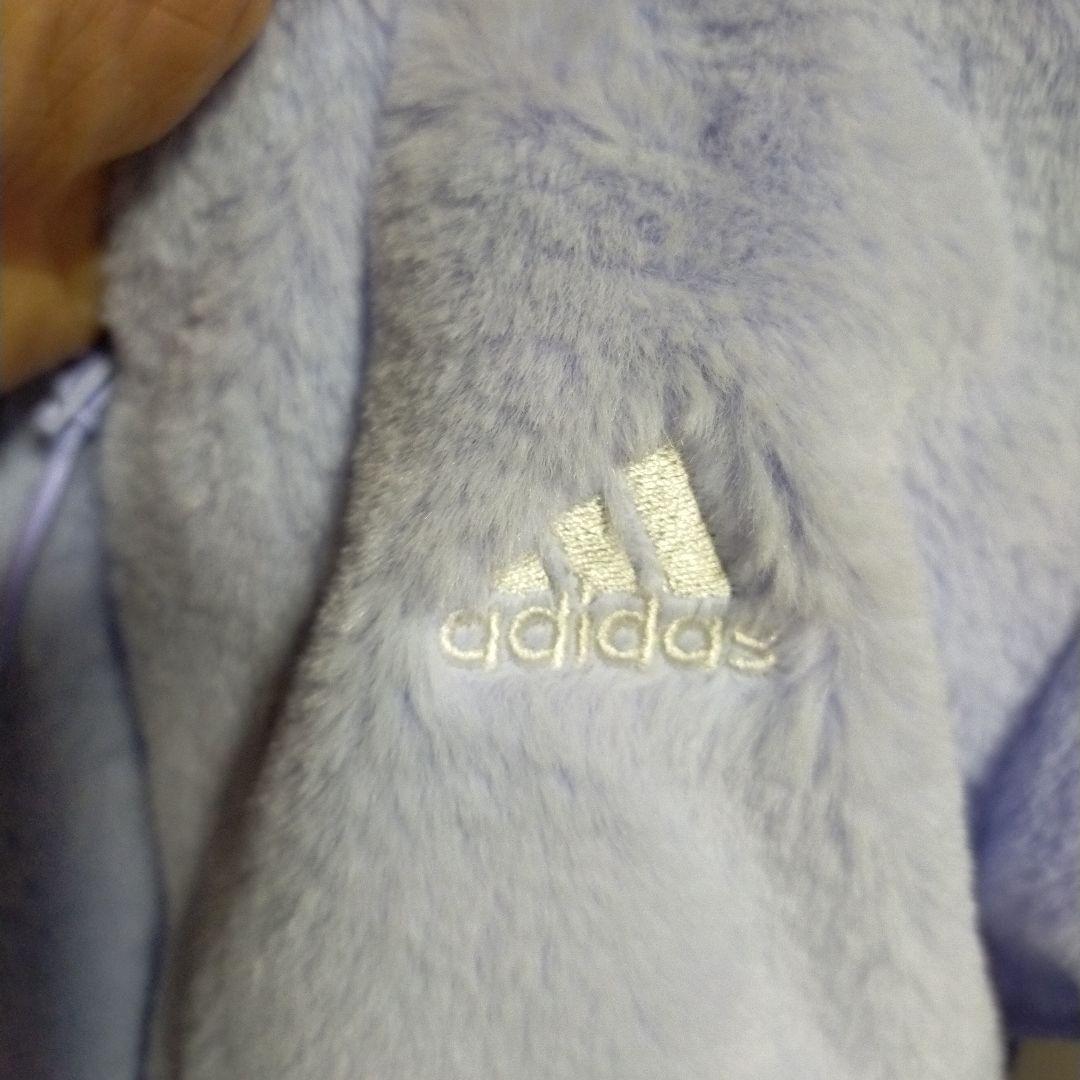 アディダス　レディース　ゴルフウエア　上下セット　パープル　М