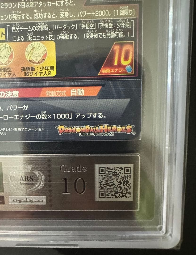 ars10 ドラゴンボールヒーローズ　h5-sec バーダック