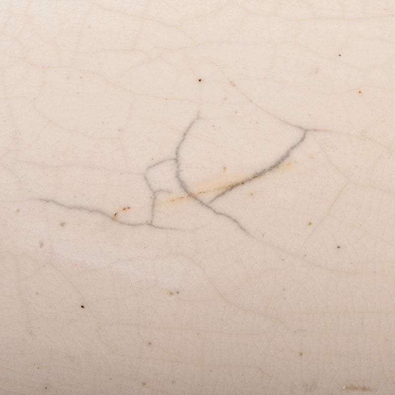 九谷焼　古九谷　色絵　海老文　大皿　飾皿　直径約36㎝　時代箱付　VR8143C