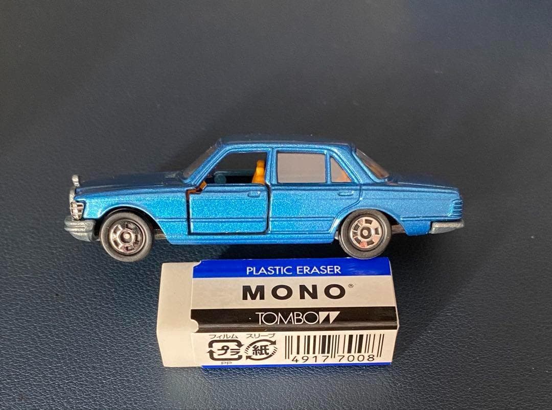 【日本製】 青箱トミカ　ロールスロイス　ベンツ450SEL　まとめ２台