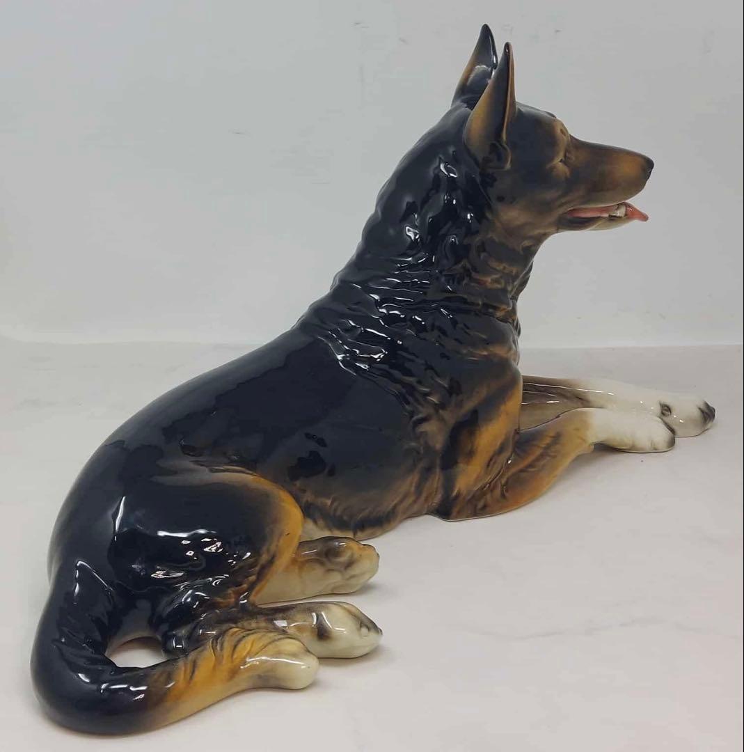 Geobel シェパード 置物 アンティーク