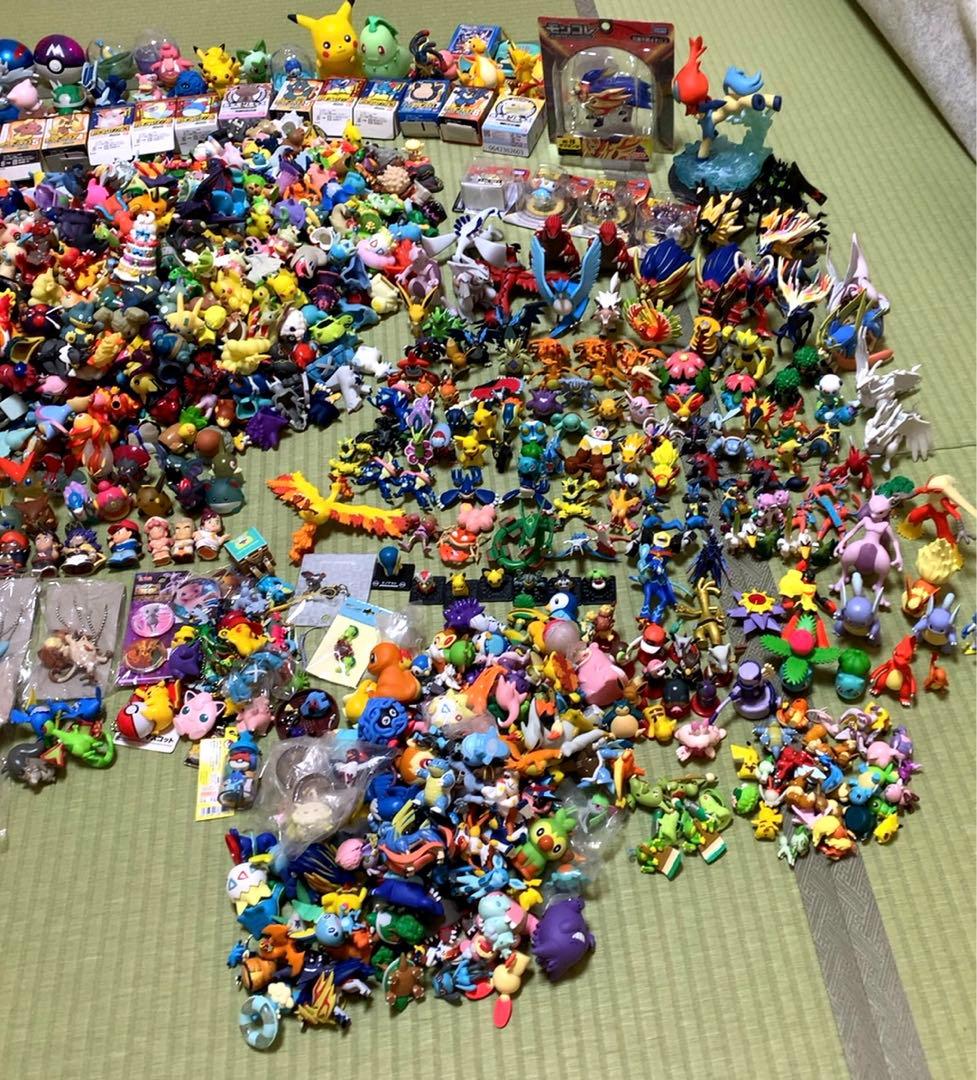 ポケモンキッズ指人形640点以上 モンコレ124体 フィギュア等 大量