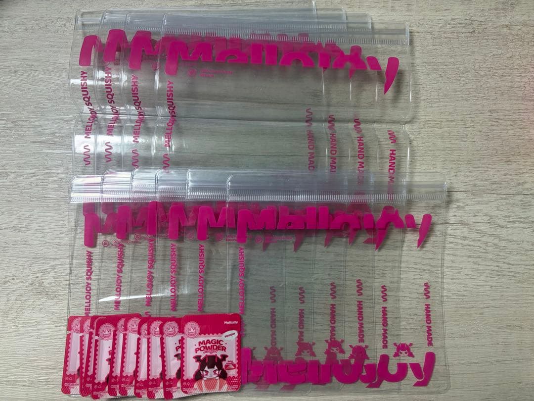 MELLOJOY メロジョイ スクイーズ 予備袋 パウダー まとめ売り