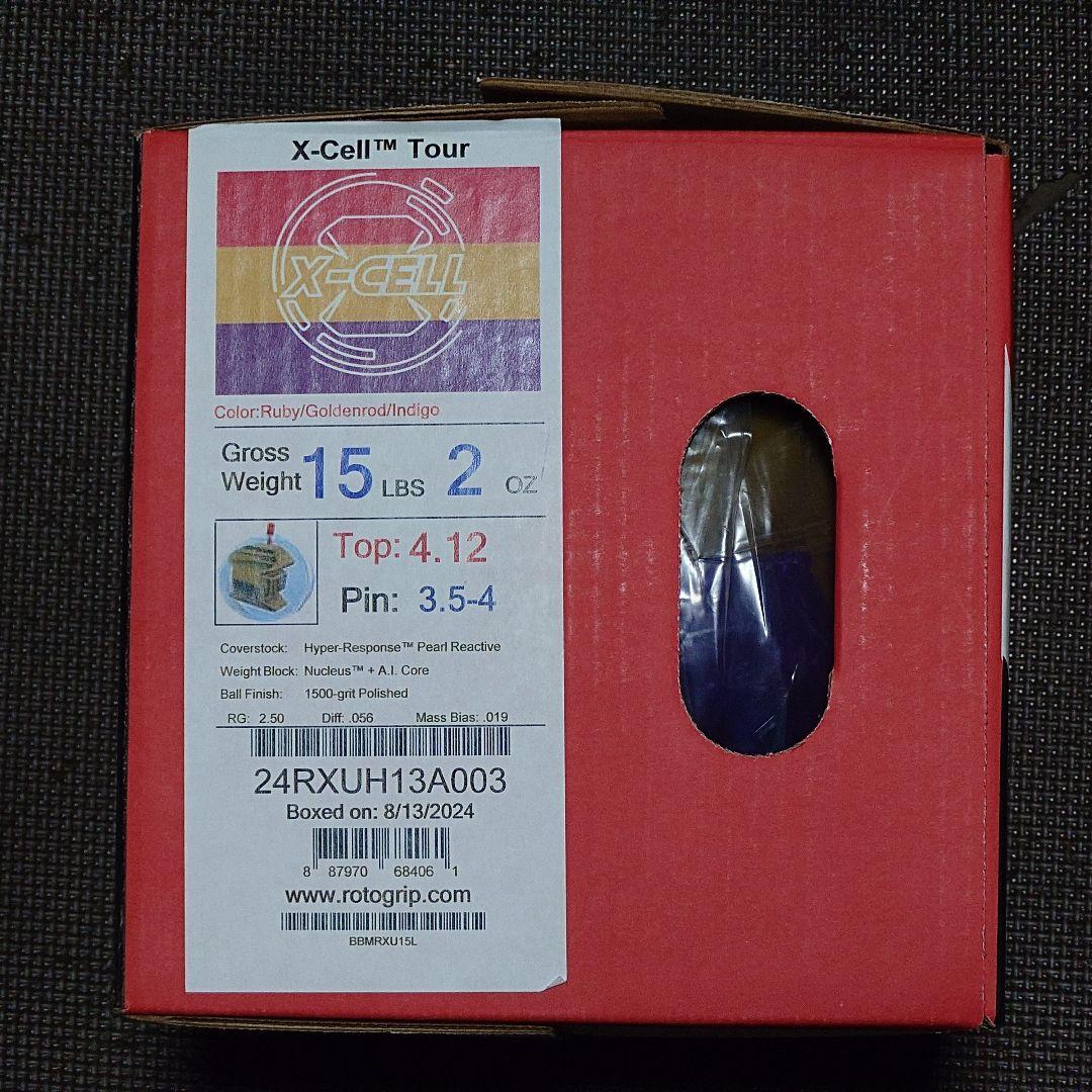 【新品】ロトグリップ X-セル・ツアー 15ポンド2オンス